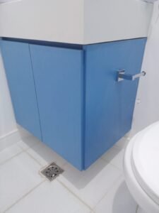 envelopamento armario de banheiro